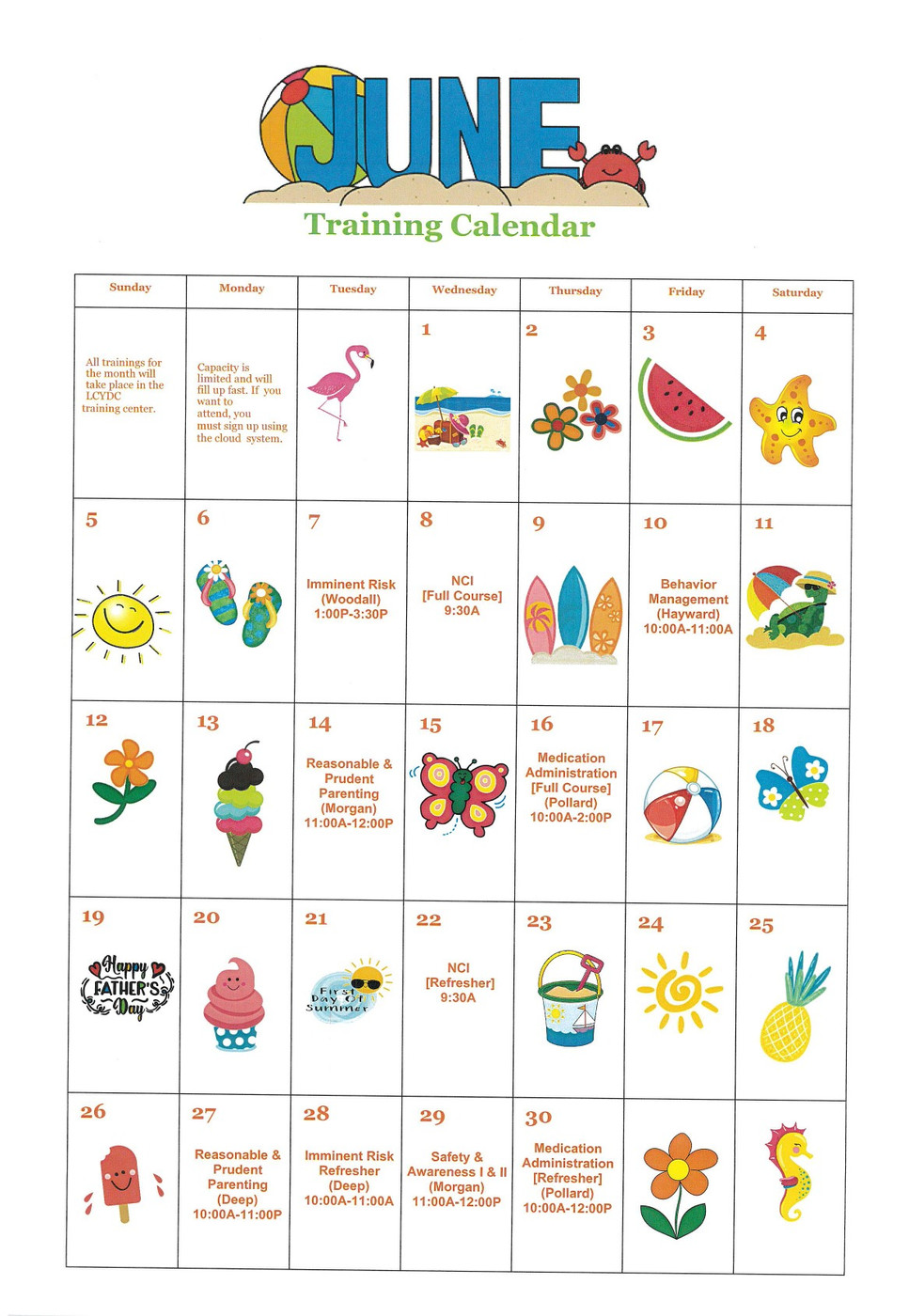 June 2022 Calendar